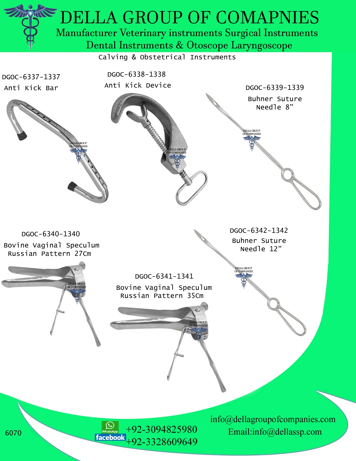 Calving & Obstetrical Instruments